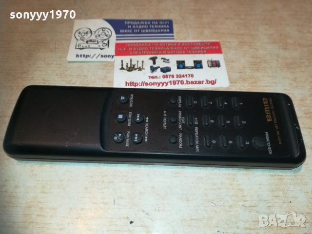 aiwa rc-c202 audio remote-внос switzerland, снимка 3 - Други - 30228903