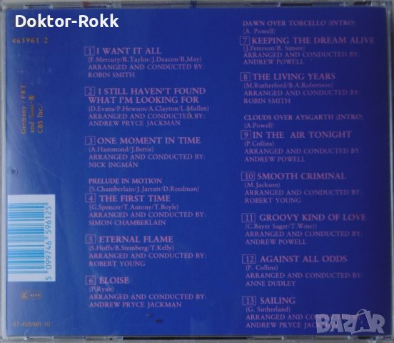 The London Symphony Orchestra – Rock Symphonies Vol. II (CD) 1989, снимка 2 - CD дискове - 39650964