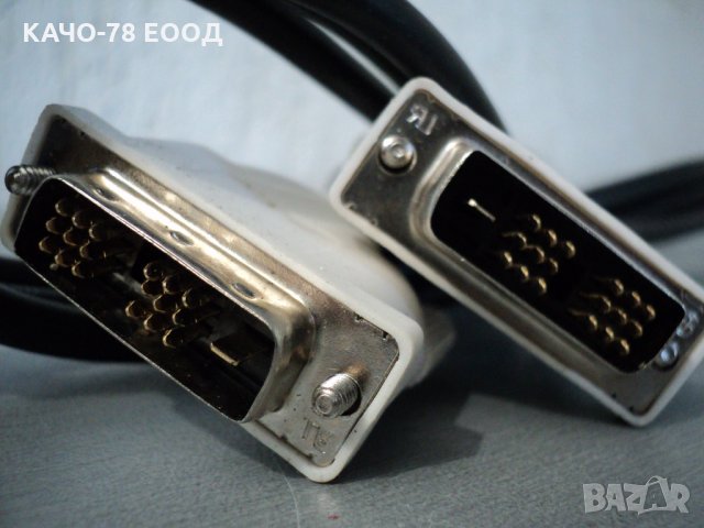 Кабел DVI-D за монитор 24+1 пина мъжки – 150 бр., снимка 8 - Кабели и адаптери - 30369129