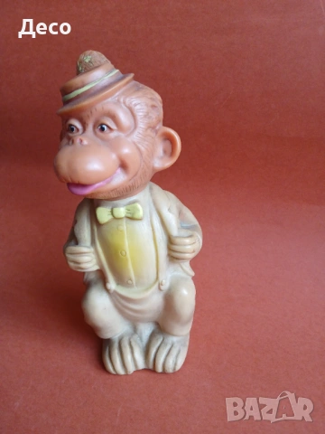 Стара пластмасова играчка Маймунка Румъния., снимка 3 - Колекции - 53004281