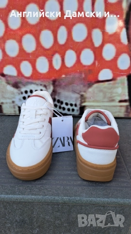 Английски дамски полукецове -Zara, снимка 4 - Кецове - 51709276