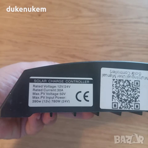 НОВ! MPPT Соларен Контролер 20A, 60А, 100А с LCD дисплей, снимка 11 - Друга електроника - 51100699