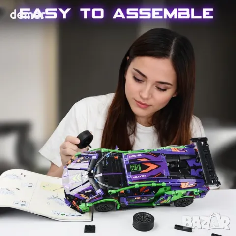 Under the Baubles Комплект за построяване на кола, 1:14 MOC модел, снимка 3 - Коли, камиони, мотори, писти - 47984012