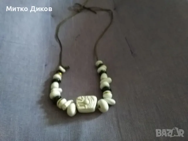 Колие №7 с разбични части 25 броя тип броеница, снимка 2 - Колиета, медальони, синджири - 49157606