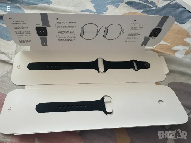 Original Apple Watch Strap 41 mm. Midnight Sport Band Силиконова Каишка S/M/L