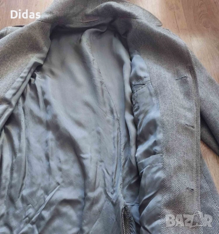 Топло мъжко палто - вълнено 100% Original, снимка 2 - Палта - 52104984