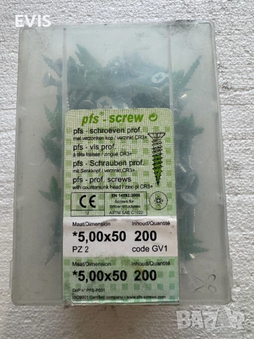 Професионални винтове PFC Schrauben Prof. 5x50 мм, снимка 1