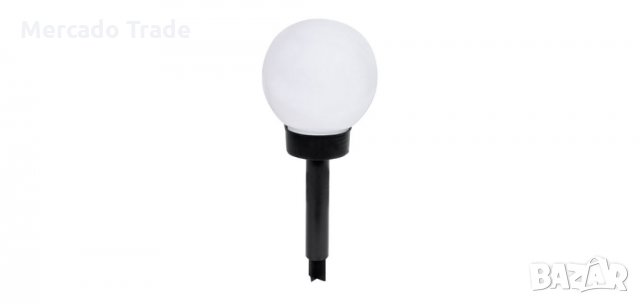 Соларен фенер, Глобус, Бял