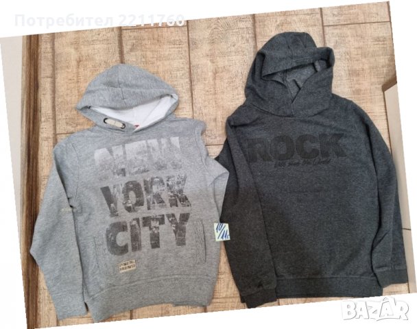 Ватирани блузи за 10-11-12год, снимка 3 - Детски анцузи и суичери - 34276630