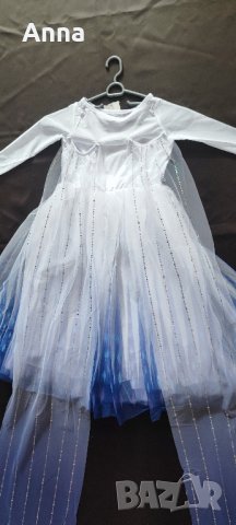 Рокля на Елза от Фроузън-Замръзналото кралство от 3 до 7 г размери , снимка 6 - Детски рокли и поли - 44808181