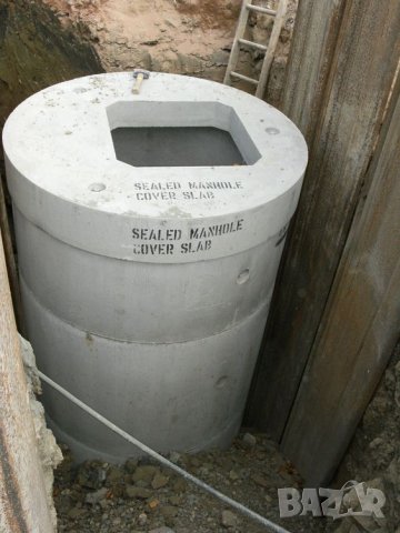 бетонен КОНУС и Капак за пръстени за септични ями, резервоари, кладенци с арматура, снимка 8 - Строителни материали - 42098540