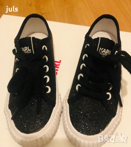 Karl Lagerfeld Kids - 28 номер, детски сникърси, снимка 6 - Детски маратонки - 53145134