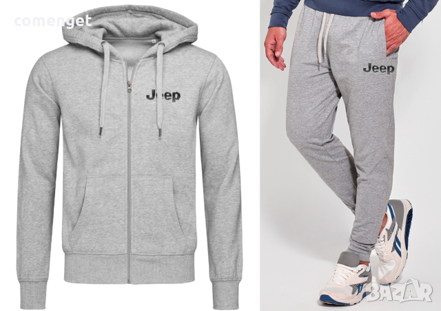 Спортни екипи /комплект суичър и долнище JEEP / ДЖИП. Два цвята!, снимка 2 - Спортни дрехи, екипи - 44584350