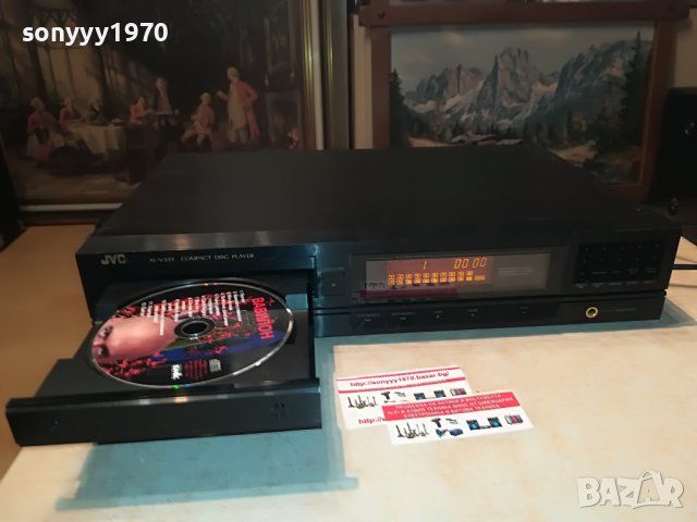 JVC XL-V333BK MADE IN JAPAN-ВНОС SWISS 0707222006, снимка 6 - Декове - 37321189