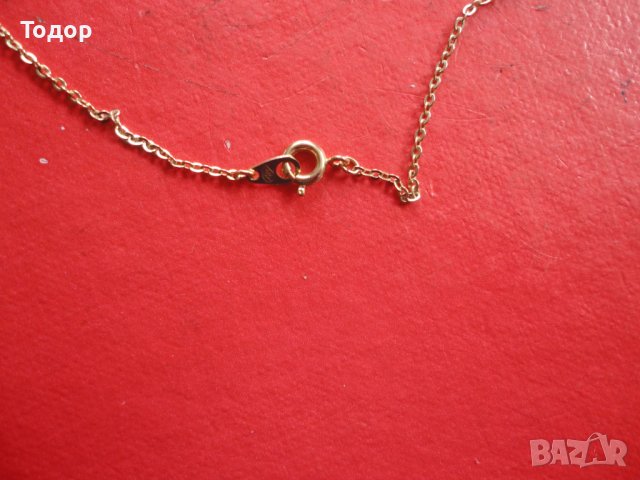 Страхотна американска позлатена верижка NS, снимка 6 - Колиета, медальони, синджири - 40428306