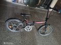 КАТО НОВО двойно сгъваемо алуминиево колело, MADE IN GERMANY,сгъваем велосипед, пони, балканче,, снимка 3