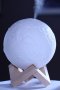 овлажнител за въздух дифузер нощна лампа луна, снимка 9