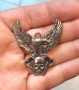 Метален Елемент / Медальон - Орел/Мотор, снимка 3