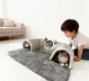 Легло за Котки с Тунел за игра, снимка 1