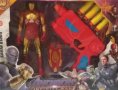 Комплект фигурка на Железният човек + пистолет с меки стрелички (Iron Man, Nerf, Marvel)