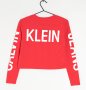 Calvin Klein Jeans Logo Оригинална Дамска Тениска Блуза XS, снимка 1 - Блузи с дълъг ръкав и пуловери - 40442083