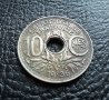 Стара монета 10 сантима 1936 г. Франция - топ !
