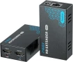 PWAY HDMI удължител 60м с IR/POC функция през Cat5e/6/7 1080P@60Hz,Full HD/3D,Loop Out,EDID, снимка 1