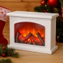 Декоративна LED камина с изкуствен пламък и звук, снимка 4