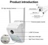 2.53мм 180° WiFi FULL HD 1080P Водоуст. Камера 270℃ PIR Датчик Движение Говор+Микрофон Карта Слот H., снимка 4