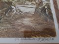Петър Морозов 1880-1951г. Вършидба Акватинта , снимка 6