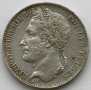 Монета Белгия 5 Франка 1849 г. Леополд I