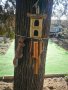 Вятърен звънец от дърво Къщичка , снимка 8