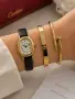 Cartier Дамски Подаръчен Комплект За Жени-Ръчен Часовник Твърда гривна И Гривна Тип Пирон Код SBF11, снимка 10