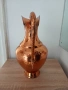 Продавам ГOЛЯМА и ТЕЖКА ръчно кована медна кана (тип Амфора) с уникална история., снимка 8