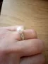 Сребърен пръстен с естествена перла , снимка 8