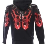 Sisley щампа трайбъл hoodie суитчър Nogodz Fedez hip hop нов с етикет оригинал, снимка 3