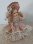 Колекционерска порцеланова кукла от бисквитен порцелан, като нова, снимка 4