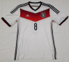 Германия Световно 2014 оригинална футболна тениска ADIDAS фланелка футбол номер 8 MESUT OZIL, снимка 1 - Футбол - 44807505