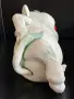 Керамична фигурка на дебела мързелива котка. , снимка 5