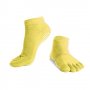 Чорапи за йога с пръсти, едноцветни (400731) Меки къси чорапи с пръсти, без пета. Подходящи за йога,, снимка 4