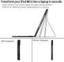 Нов безжичен Bluetooth Клавиатурен калъф за таблет iPad Mini 5/4/3/2/1,  7.9 инча Айпад, снимка 2