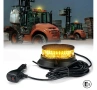LED Сигнална лампа маяк с дистанционно 12V-24V 14W/24W – магнит, вендуза, E9 E-Mark блиц буркан, снимка 10