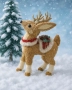НОВО Коледен елен от естествени материали 30 см., снимка 3