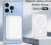 Безжична външна батерия Магкнитна за iPhone, снимка 1 - Външни батерии - 39101365
