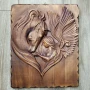 Релефно дървено пано , снимка 3