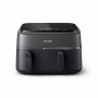 1бр./ Philips Airfryer 3000 Series Dual Basket - 9L, 2750W, RapidAir технология, 2 независими кошниц, снимка 2