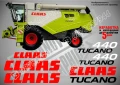 CLAAS Trion 650 стикери надписи, снимка 4