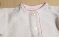 Бял комплект фанела и панталон плетени 1 - 2 год, снимка 5