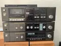 Красива ретро стерео система SANYO System 220 (Усилвател, Тунер и Касетен дек) –, снимка 1