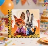 Зоотопия Зоотрополис Zootropolis 10 парти салфетки рожден ден, снимка 4
